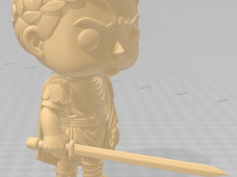 Funko - Caligula Printable Doll 3D 打印模型
