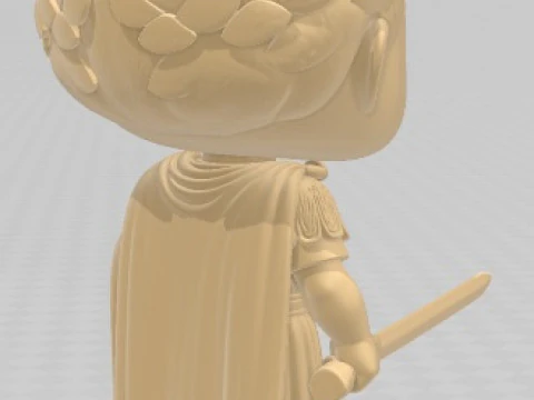 Funko - Caligula Printable Doll 3D Print Model