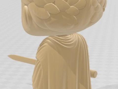 Funko - Caligula Printable Doll 3D Print Model