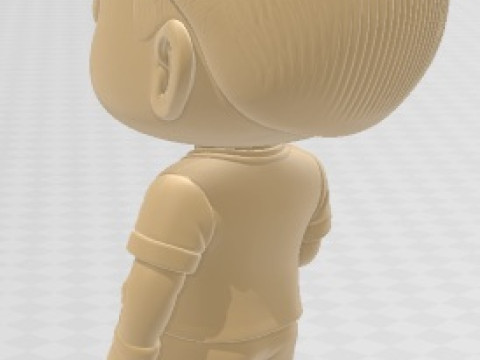 Funko - Tattoo Artist Printable Doll Modello di stampa 3D