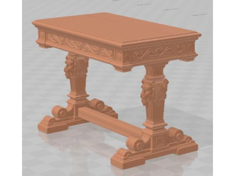 Table - Medieval 1 Printable 3D Print Model