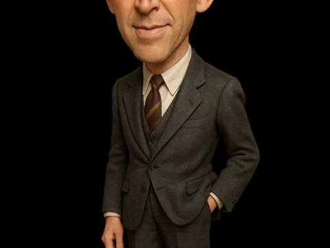 James Stewart - Cartoon Doll Printable 3D Принт Модель