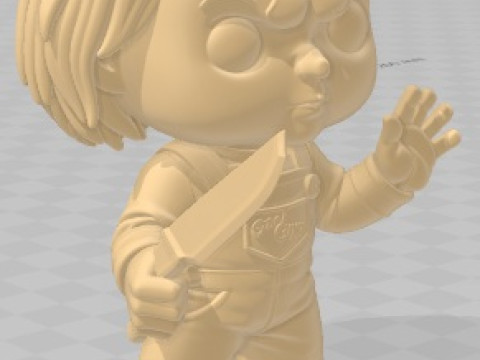 Лялька Funko - Чакі для друку 3D Принт Модель