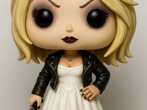 Funko - Boneka Tiffany yang Dapat Dicetak Model Cetak 3D