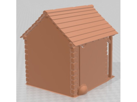 Stable - Medieval 1 Printable 3D 打印模型