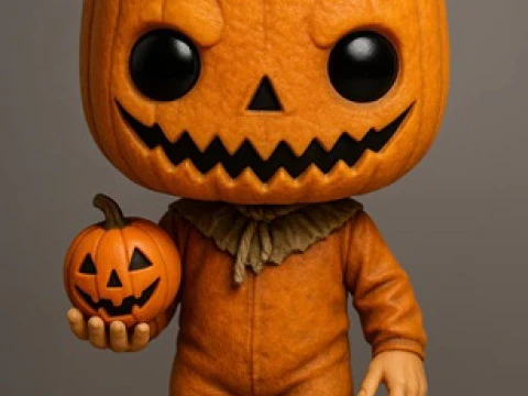 Funko - Halloween Printable Doll 3D Print Model