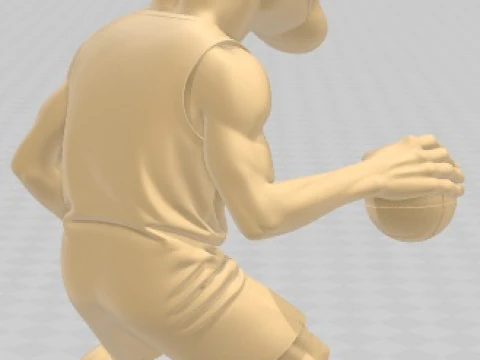 Kevin Durant - Cartoon Doll Printable 3D Print Model