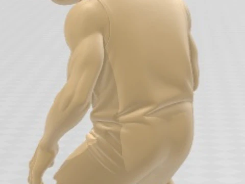 Kevin Durant - Cartoon Doll Printable 3D Print Model