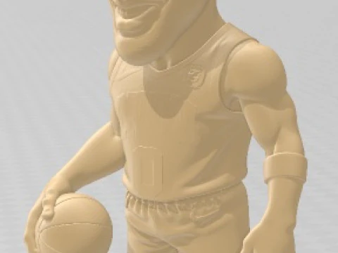 Jayson Tatum - Cartoon Doll Printable 3D Print Model