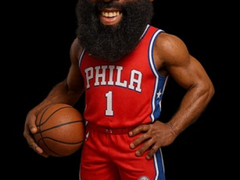 James Harden - Cartoon Doll Printable Model Cetak 3D