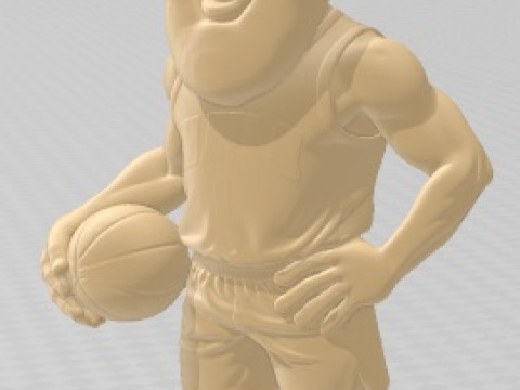 James Harden - Cartoon Doll Printable 3D Print Model