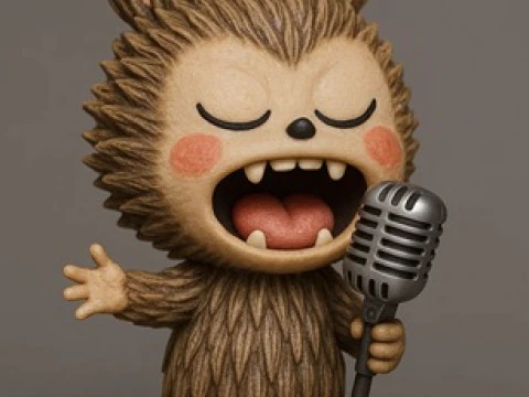 लाबुबू - गायन मुद्रण योग्य 3D प्रिंट मॉडल