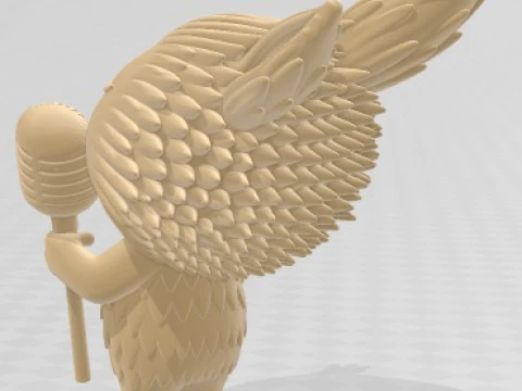 Labubu - Singing Printable 3D Print Model