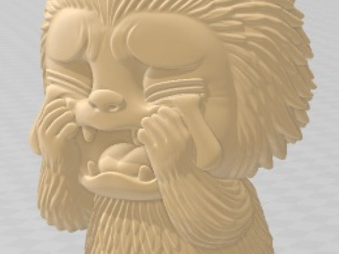 Labbubu - 泣いている印刷可能 3Dプリントモデル