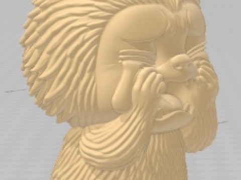 Labbubu - 泣いている印刷可能 3Dプリントモデル