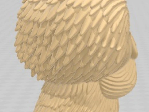 Labubu - Crying Printable 3D Print Model