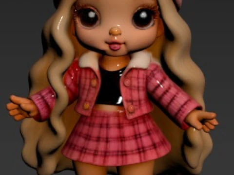 Na Na Na Niespodzianka &mdash; 1 lalka do wydrukowania Model do druku 3D