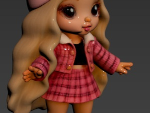 Na Na Na 惊喜 - 1 个可打印娃娃 3D 打印模型