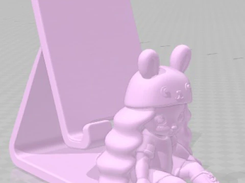 Na Na Na Surprise - Mobile Phone Holder - 1 Printable 3D Print Model