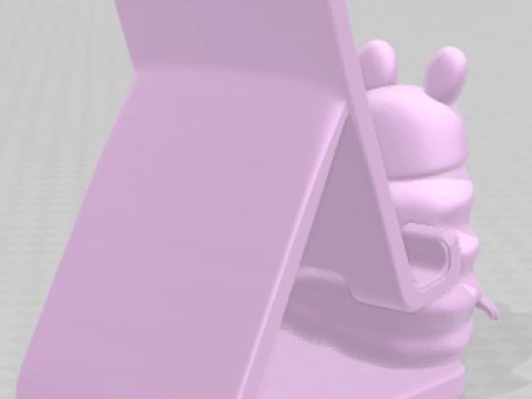 Na Na Na Surprise - Mobile Phone Holder - 1 Printable 3D Print Model