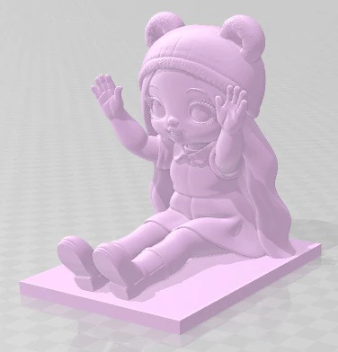 Na Na Na Surprise - Mobile Phone Holder - 2 Printable 3D Print Model .c4d .max .obj .3ds .fbx .stl .blend 