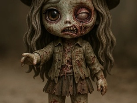 Na Na Na Surprise - Zombie 1 afdrukbare pop 3D printmodel