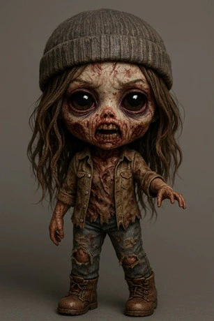 Na Na Na Surpise - Zombie 2 Printable Doll 3D Print Model .c4d .max .obj .3ds .fbx .stl .blend