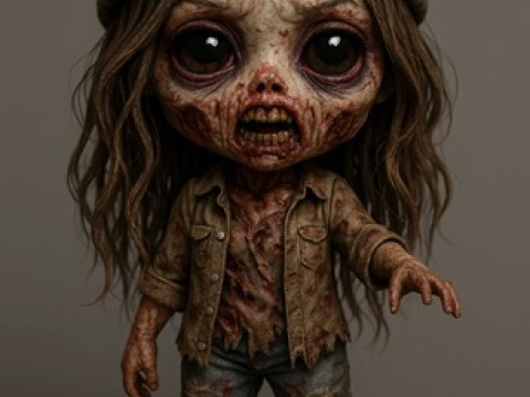 Na Na Na Sorpresa - Muñeca Imprimible Zombie 2 Modelo de impresión 3D