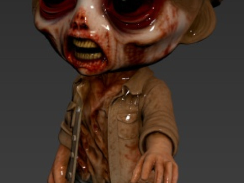 Na Na Na Surpise - Zombie 2 Printable Doll 3D Print Model