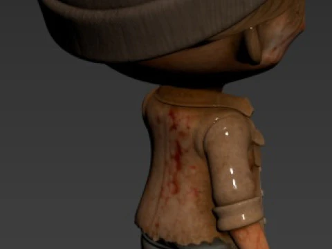 Na Na Na Surpise - Zombie 2 Printable Doll 3D Print Model
