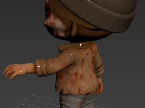 Na Na Na Surpise - Zombie 2 Printable Doll 3D Print Model