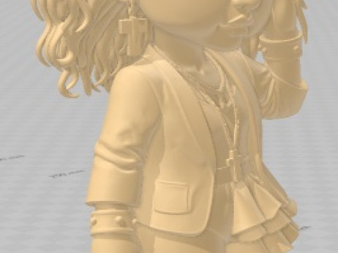 Na Na Na Surprise - Madonna stampabile bambola Modello di stampa 3D