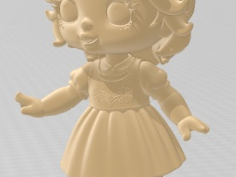 Na Na Na Sorpresa - Muñeca Imprimible Heidi Modelo de impresión 3D