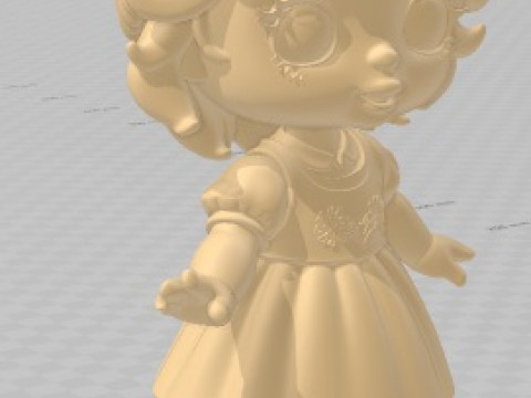 Na Na Na Sorpresa - Muñeca Imprimible Heidi Modelo de impresión 3D