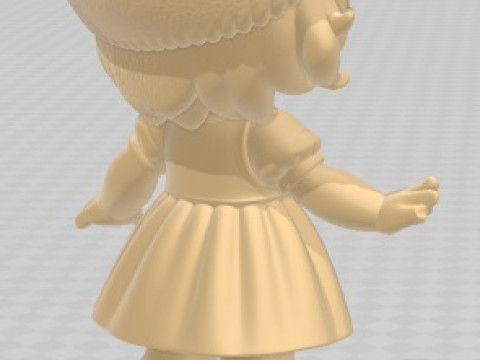 Na Na Na Sorpresa - Muñeca Imprimible Heidi Modelo de impresión 3D