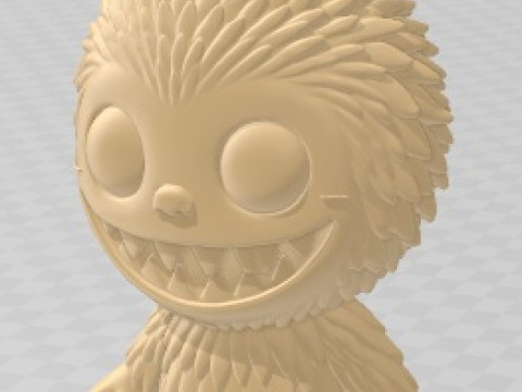 Labubu 1 可打印娃娃 3D 打印模型