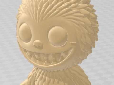 Labubu 1 Printable Doll 3D Print Model