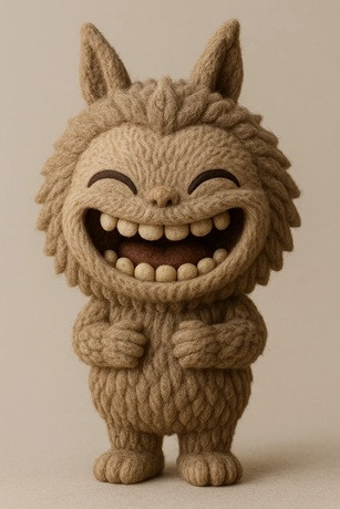 라부부 2 인쇄용 인형 3D 프린트 모델 .c4d .max .obj .3ds .fbx .stl .blend 