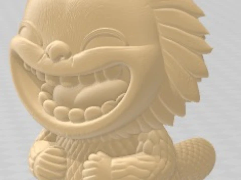 Labubu 2 Printable Doll 3D Print Model