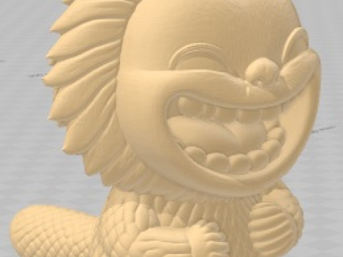 라부부 2 인쇄용 인형 3D 프린트 모델