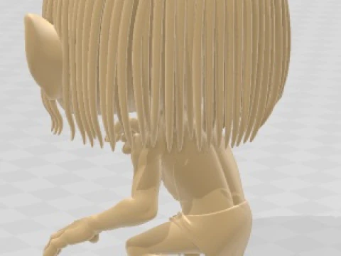 Funko - Gollum Printable Doll 3D Print Model