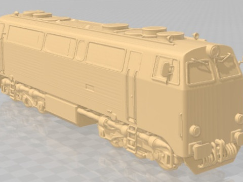 Lokomotif - Renfe 333 Dapat Dicetak Model Cetak 3D