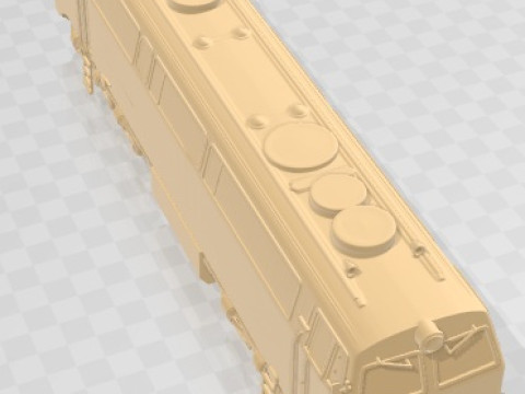 Lokomotif - Renfe 333 Dapat Dicetak Model Cetak 3D