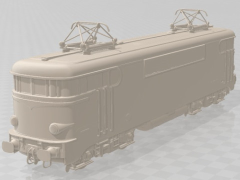 기관차 - BB 9291 SNCF Capitole 인쇄 가능 3D 프린트 모델
