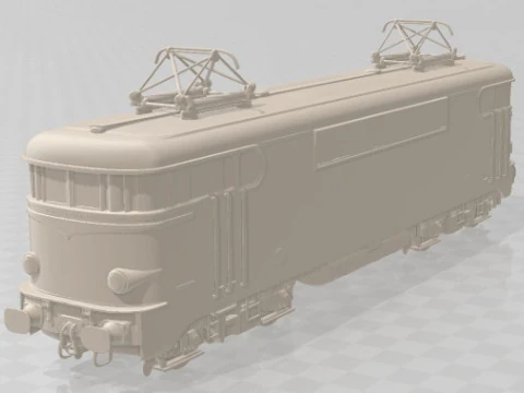 Locomotive - BB 9291 SNCF Capitole Printable 3D Print Model