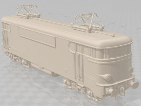 Locomotive - BB 9291 SNCF Capitole Printable 3D Print Model