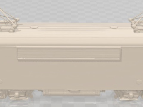 기관차 - BB 9291 SNCF Capitole 인쇄 가능 3D 프린트 모델