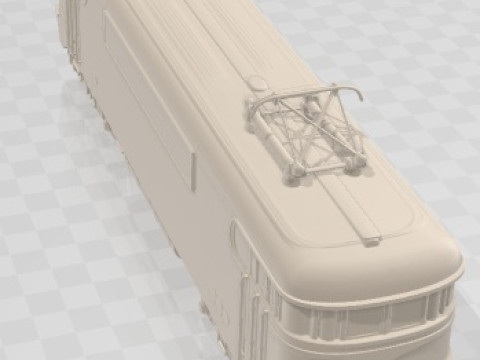 기관차 - BB 9291 SNCF Capitole 인쇄 가능 3D 프린트 모델