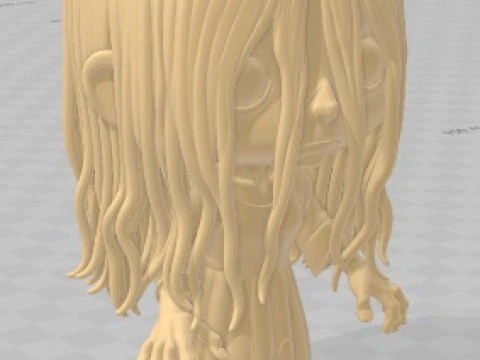 Funko - The Ring Printable Doll 3D Print Model