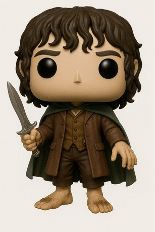 Funko - The Lord of the Rings Printable Doll 3D Print Model .c4d .max .obj .3ds .fbx .stl .blend